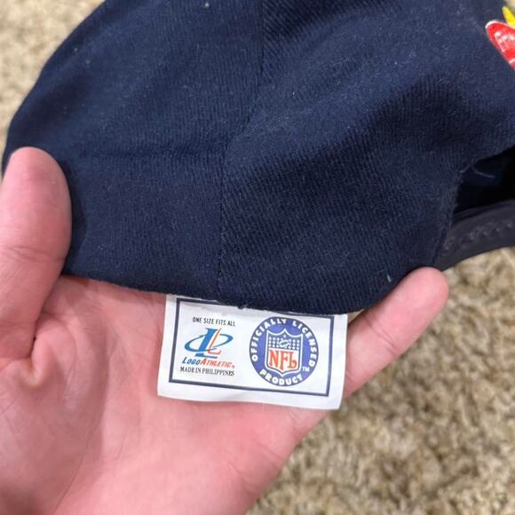 NFL Super Bowl XXXV Ravens vs. Giants-Tampa Embroidered SnapBack Logo Athletic - Picture 5 of 6